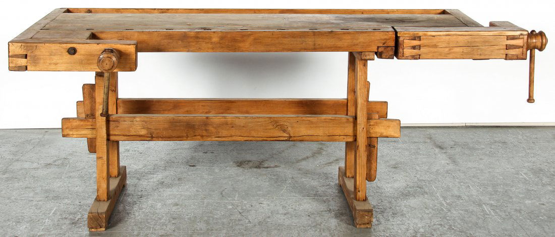 Antique Carpenter's Bench (1 of 4)