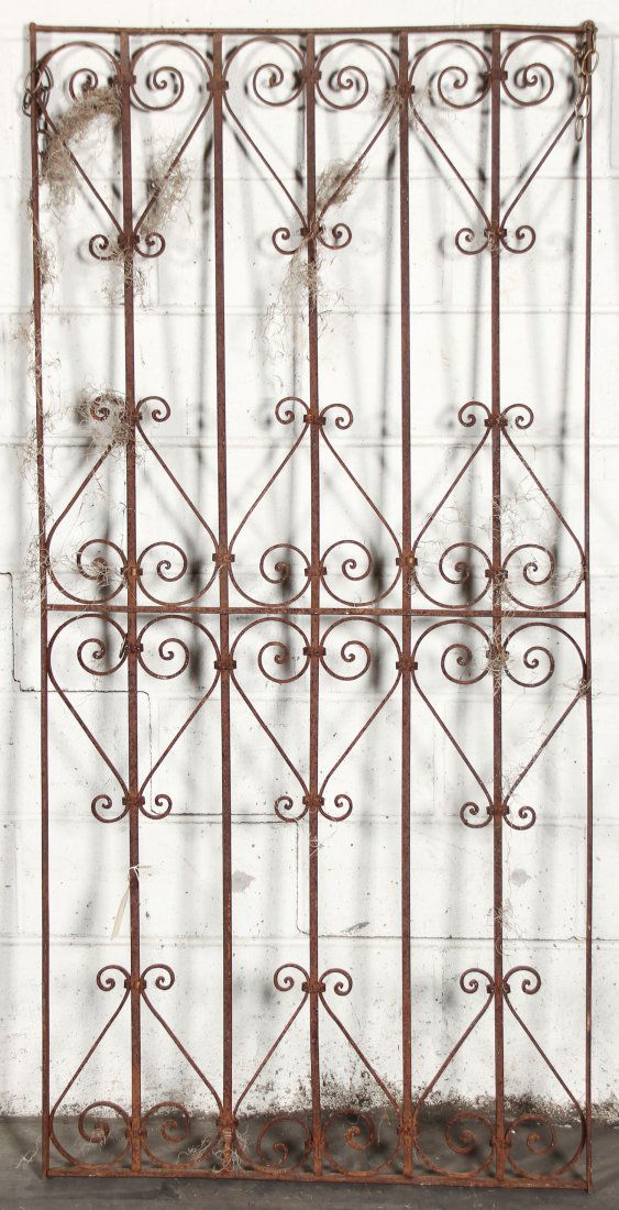 Architectural Wrought Iron Panel (1 of 3)