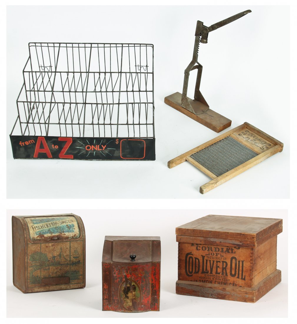 6 pc General Store Lot (1 of 6)