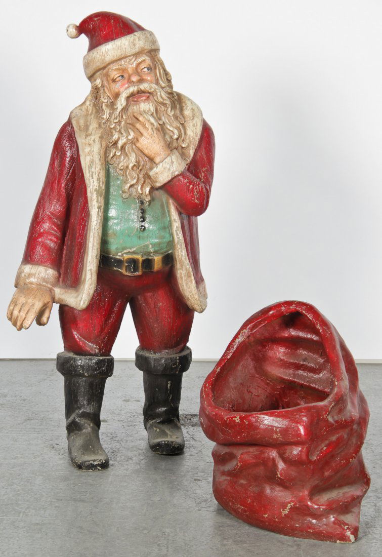 Vintage Santa Claus Store Window Display (1 of 5)