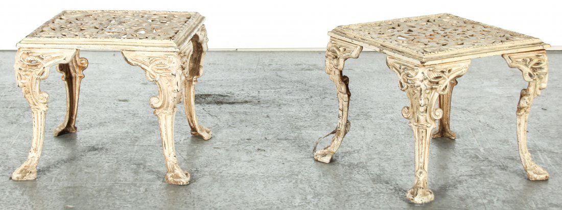 2 Cast Iron Garden Tables (1 of 3)