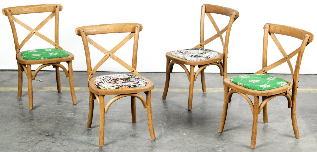 4 Child Sized Bentwood Chairs (1 of 4)