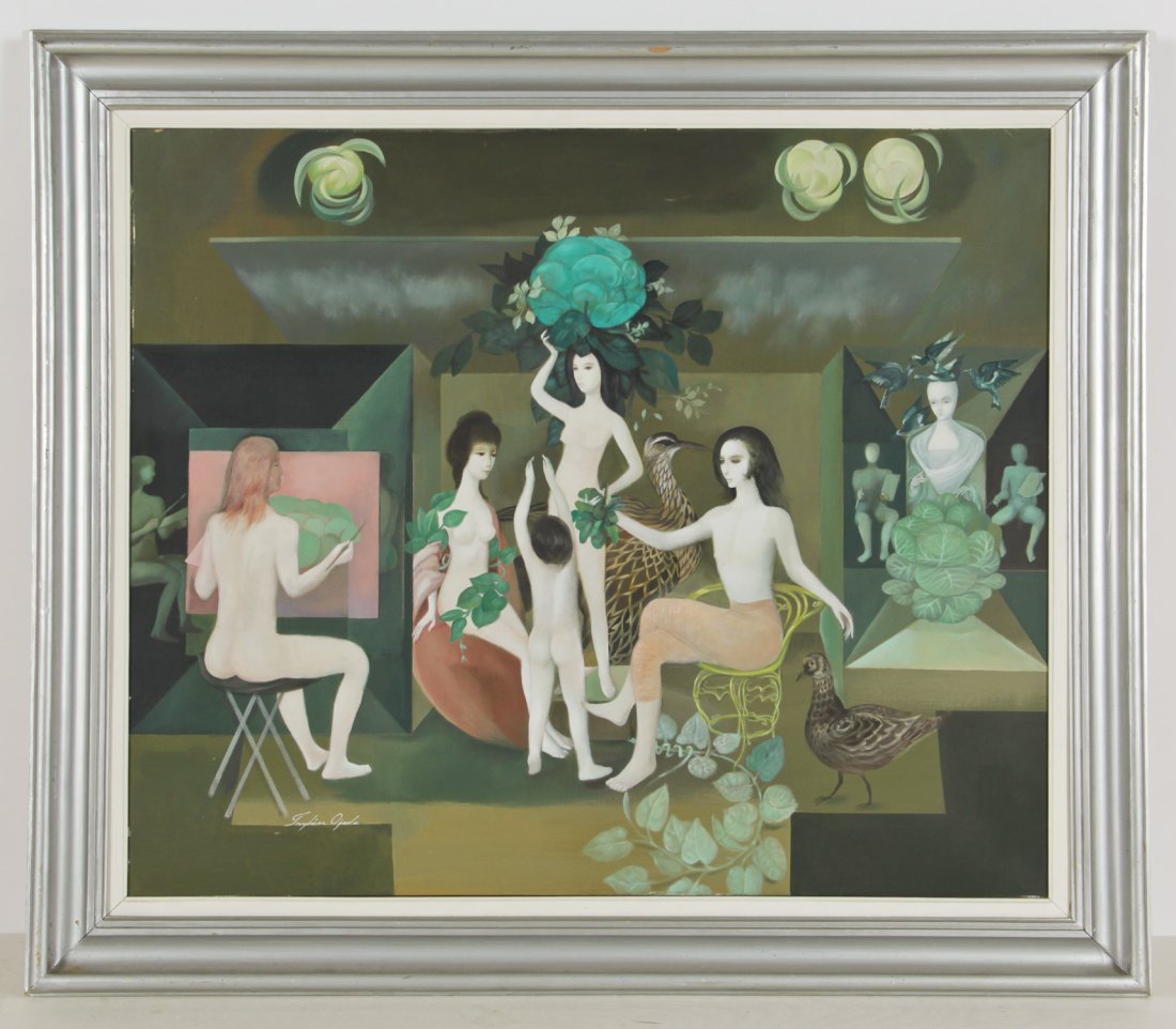 Froylan Ojeda (Mexican, 1932-1991) Painting (1 of 3)