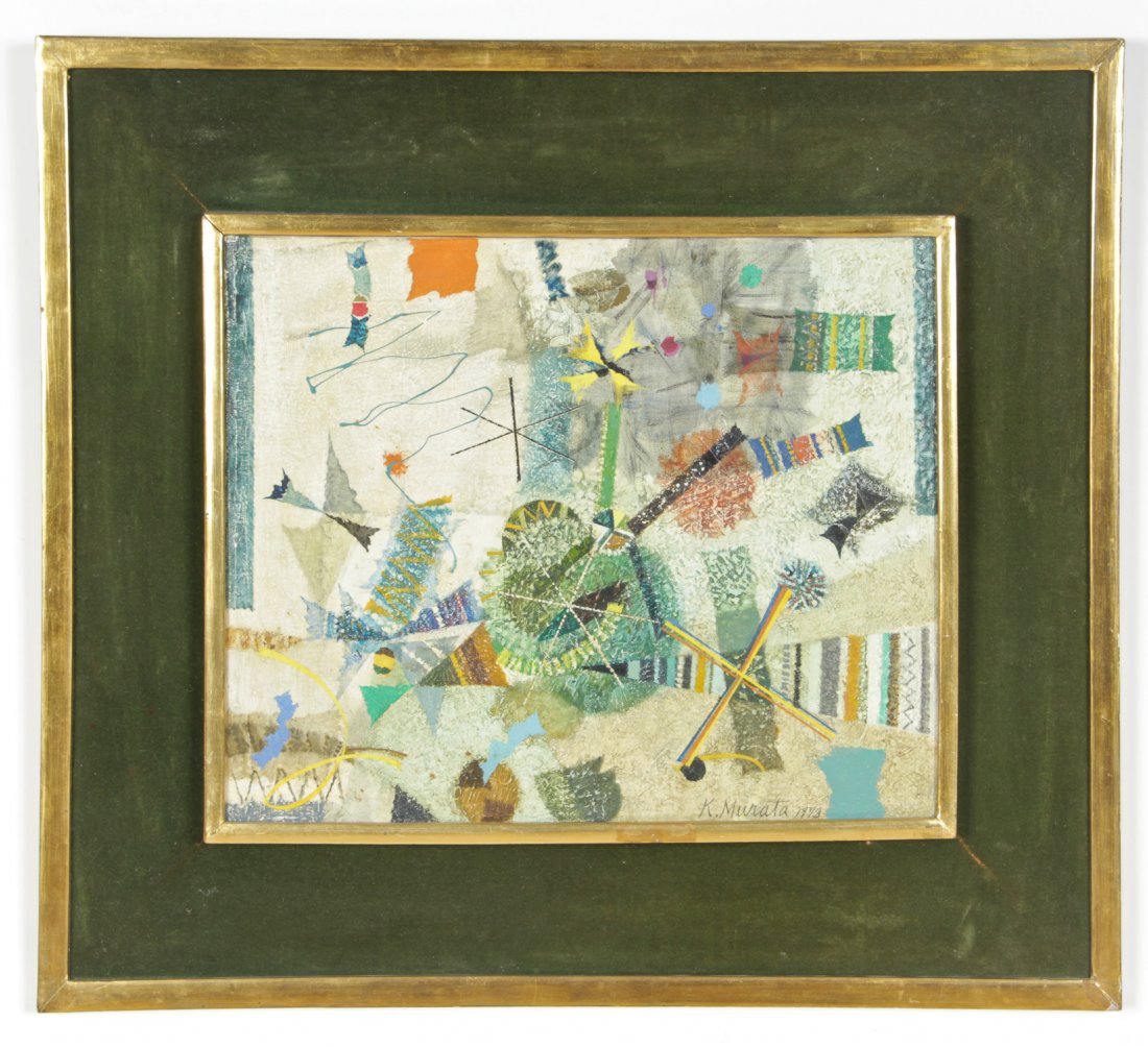 Kishio Murata (Japanese, 20th c.) Painting (1 of 6)