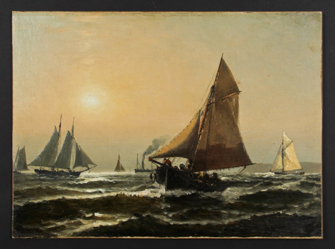 Attributed to Edward Moran (American, 1829-1901) (1 of 2)