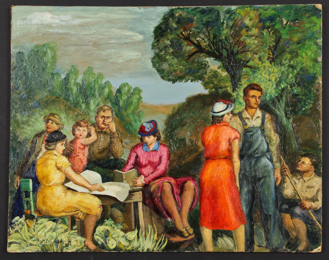Glen Ranney (American, 1896-1959) Picnic (1 of 3)