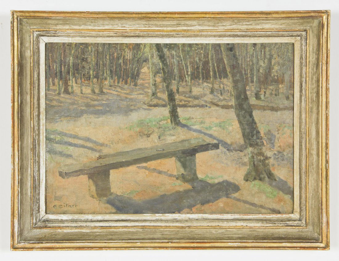 Ernst Eitner (German, 1867-1955) Landscape Painting (1 of 3)