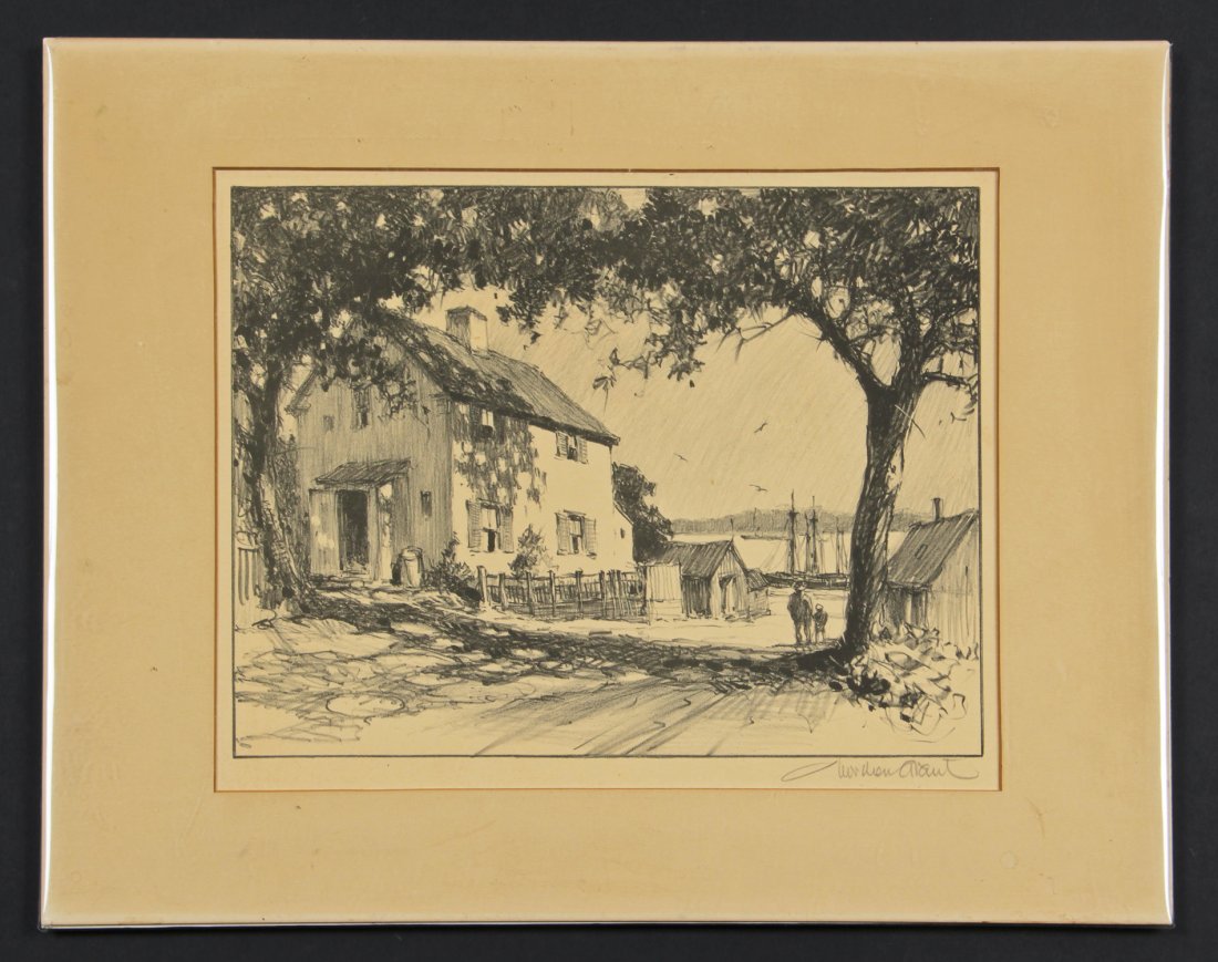 Gordon Hope Grant (American, 1875-1962) Sun and Shadow (1 of 4)