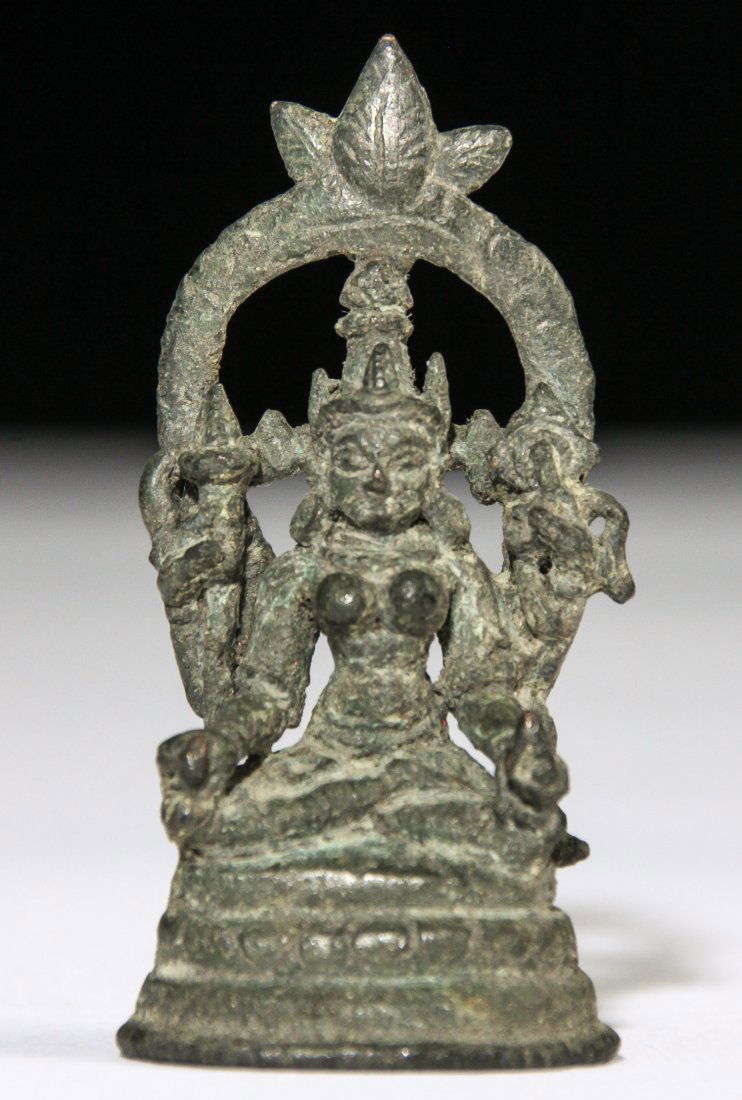 Bronze Seated Tara, Pala Period (11/12th C) (1 of 3)