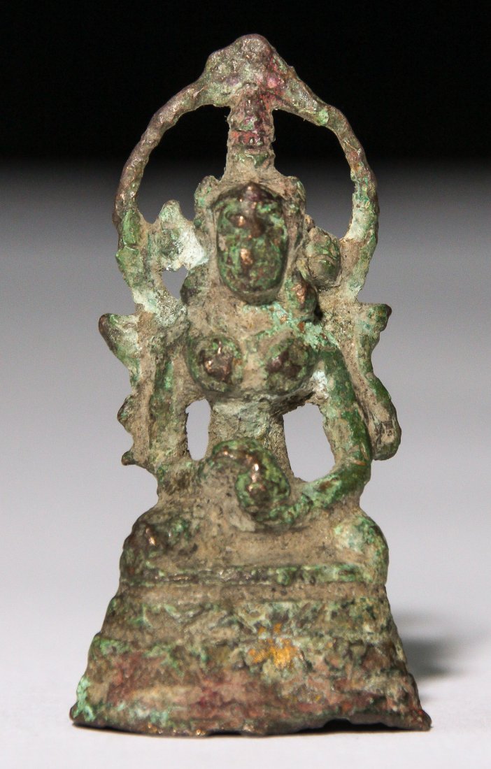 Bronze Buddha, Pala Period (11/12th C) (1 of 3)