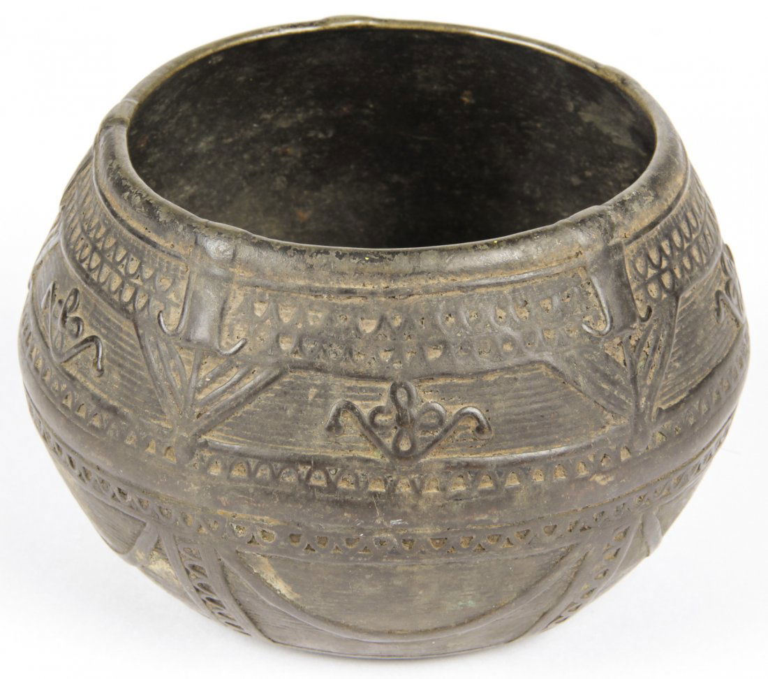 18th C. Bronze Bowl, Bankura District, Bengal (1 of 4)