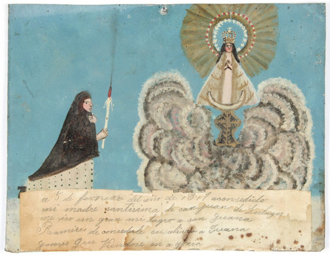 Antique Mexican Retablo (1 of 5)