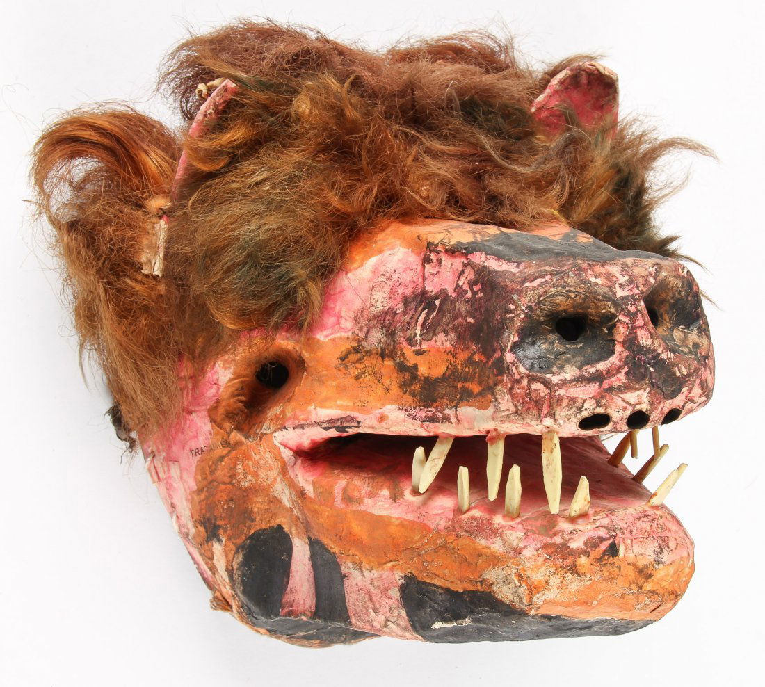 Vintage Mexican Mask, Cora People, Nayarit State (1 of 3)