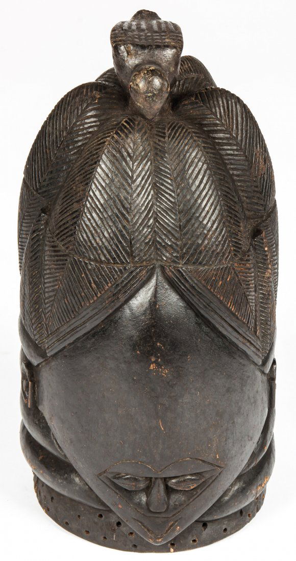 Mende Mask, Sande Society, Sierra Leone (1 of 5)