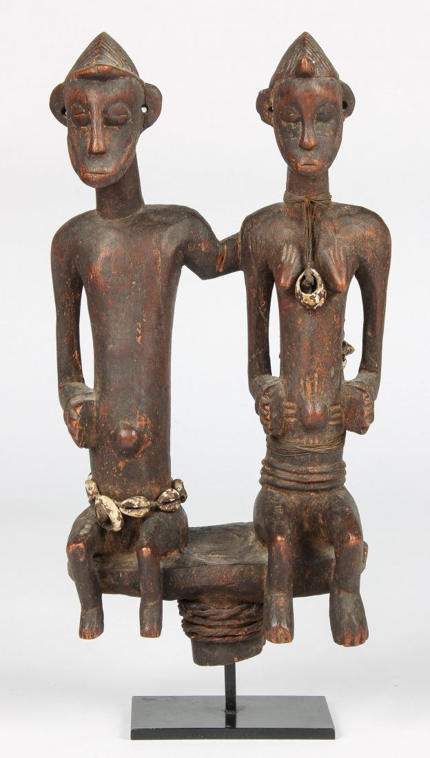 Baule Asye Usu Couple Figural Group (1 of 3)