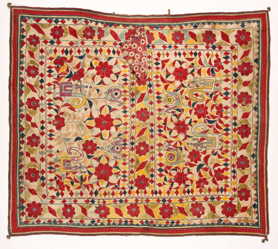 Embroidered Ceremonial Cape w/Hood, Rajasthan (1 of 4)