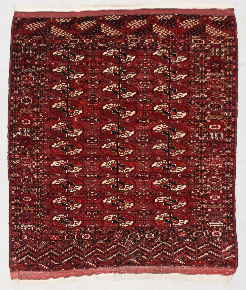 Antique Tekke 'Wedding Rug': 3'10" x 4'10" (1 of 6)