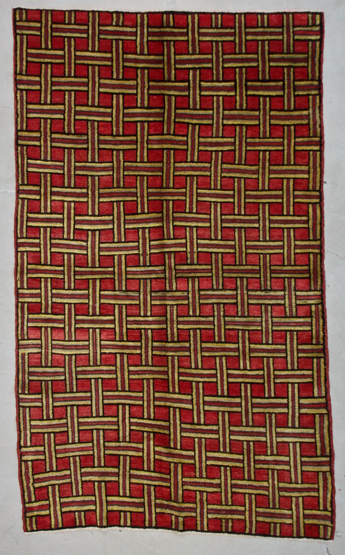 Mid Century Modern Turkish Carpet: 5'10" x 9'8" (178 x (1 of 5)