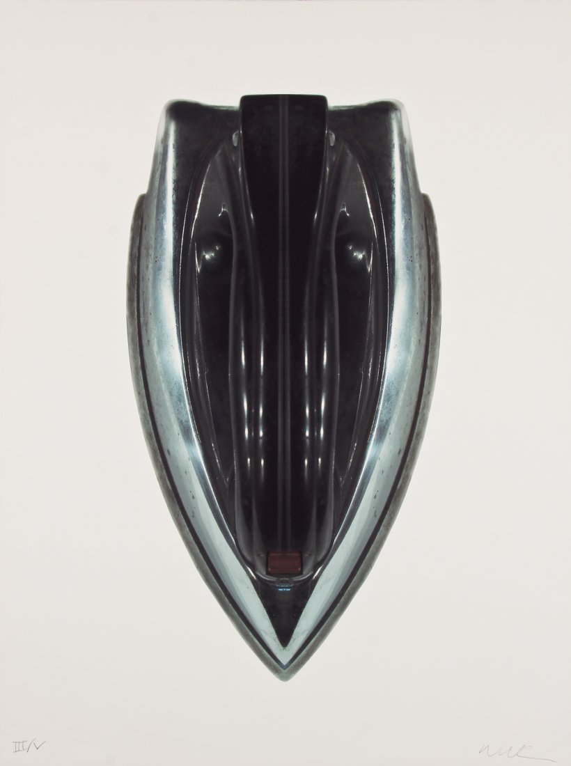 Willie Cole (American, b. 1955) "Loyal and Dependable",: Willie Cole (American, b. 1955) "Loyal and Dependable", 2002, iris print, from an edition of 12, signed and numbered. Size: 47" x 34.75", 119 x 88 cm (sheet). Provenance: Bob Brand and Liz Werthan, Ph