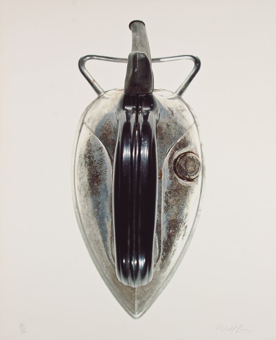 Willie Cole (American, b. 1955) "Quick as a Wink", 2002: Willie Cole (American, b. 1955) "Quick as a Wink", 2002, iris print, from an edition of 12, signed and numbered. Size: 47" x 34.75", 119 x 88 cm (sheet). Provenance: Bob Brand and Liz Werthan, Philade