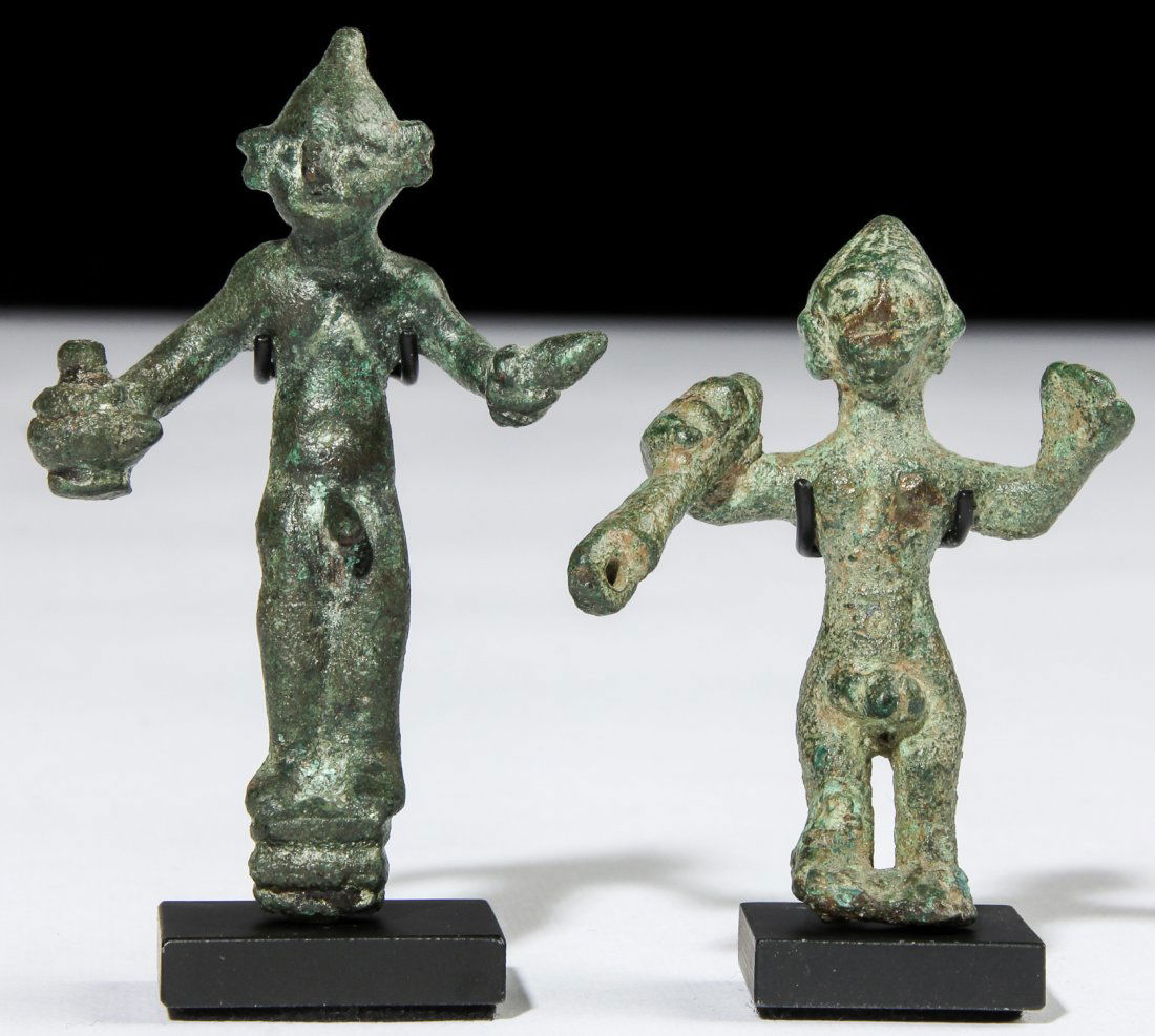 2 Figural Bronze Antiquities, Luristan (1 of 4)