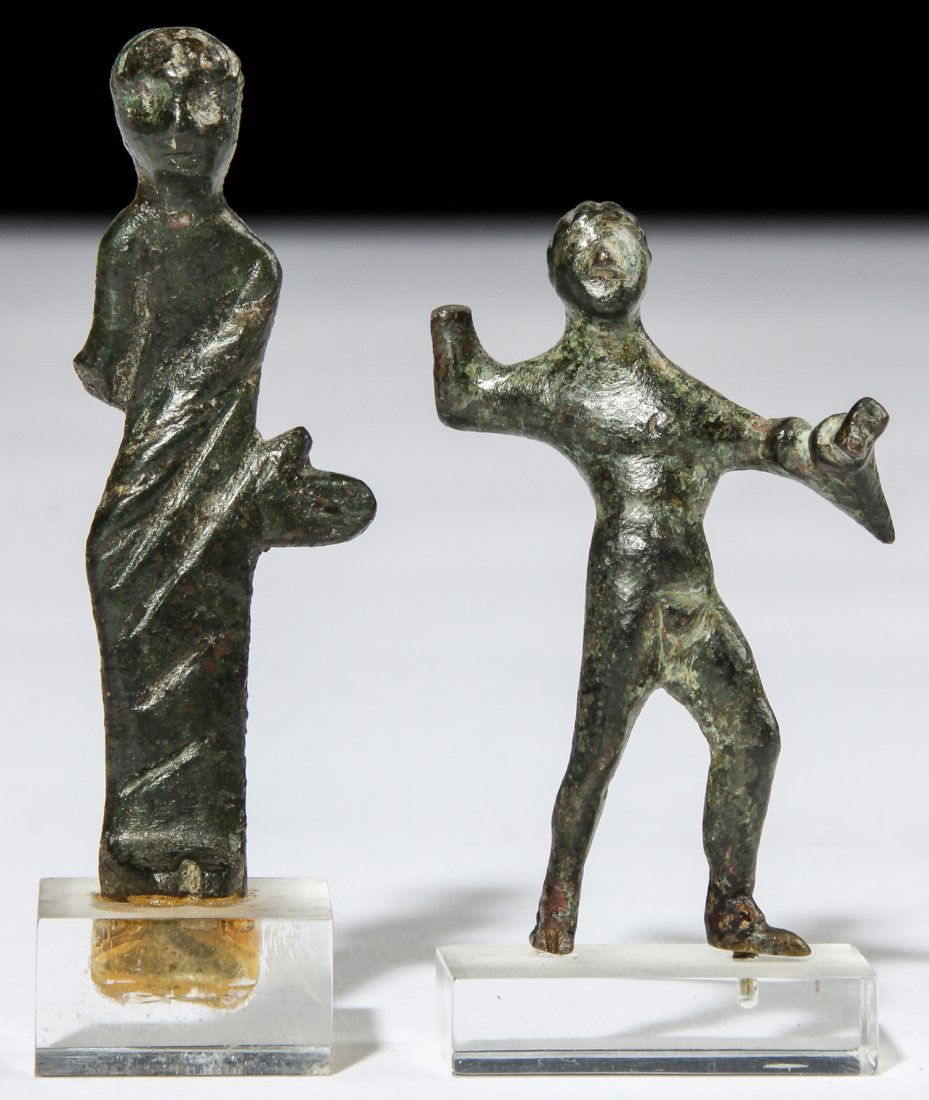 2 Figural Near East Bronze Antiquities (1 of 3)
