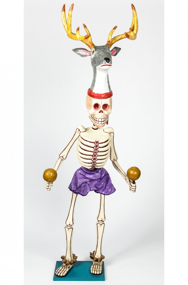 Antonio Joel Garcia (Mexico, 1955) Skeleton (Calaca) (1 of 5)