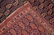 Antique Afshar Rug: 3'5" x 3'7" (104 x 109 cm) - 4