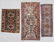 3 Antique Karadja/Baktiari Rugs