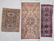 3 Antique Karadja/Baktiari Rugs - 9