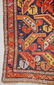Antique Caucasian Karabagh Rug: 3'10" x 9'2" (117 x 279 - 2