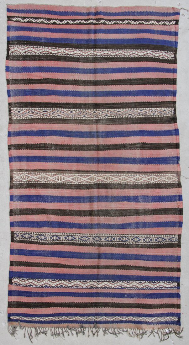 Vintage Moroccan Kilim: 5'8" x 10' (173 x 305 cm) (1 of 4)