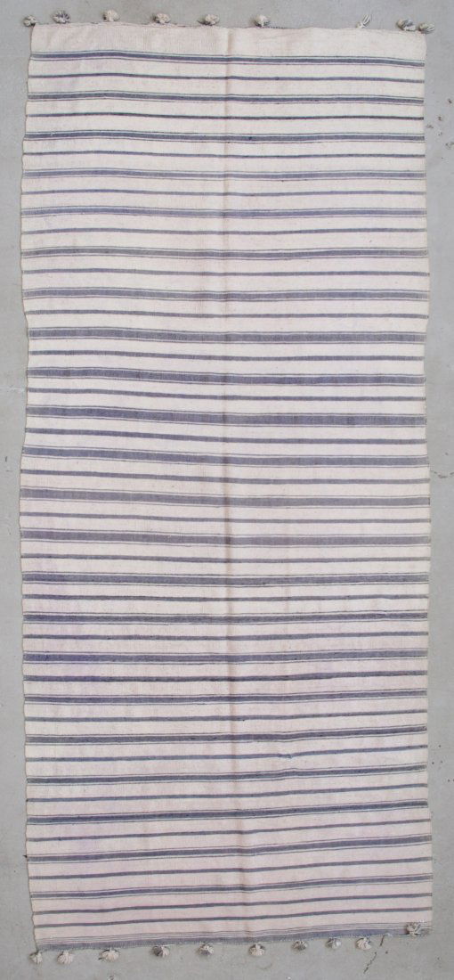 Vintage Moroccan Kilim: 6'1" x 14'2" (185 x 432 cm) (1 of 4)