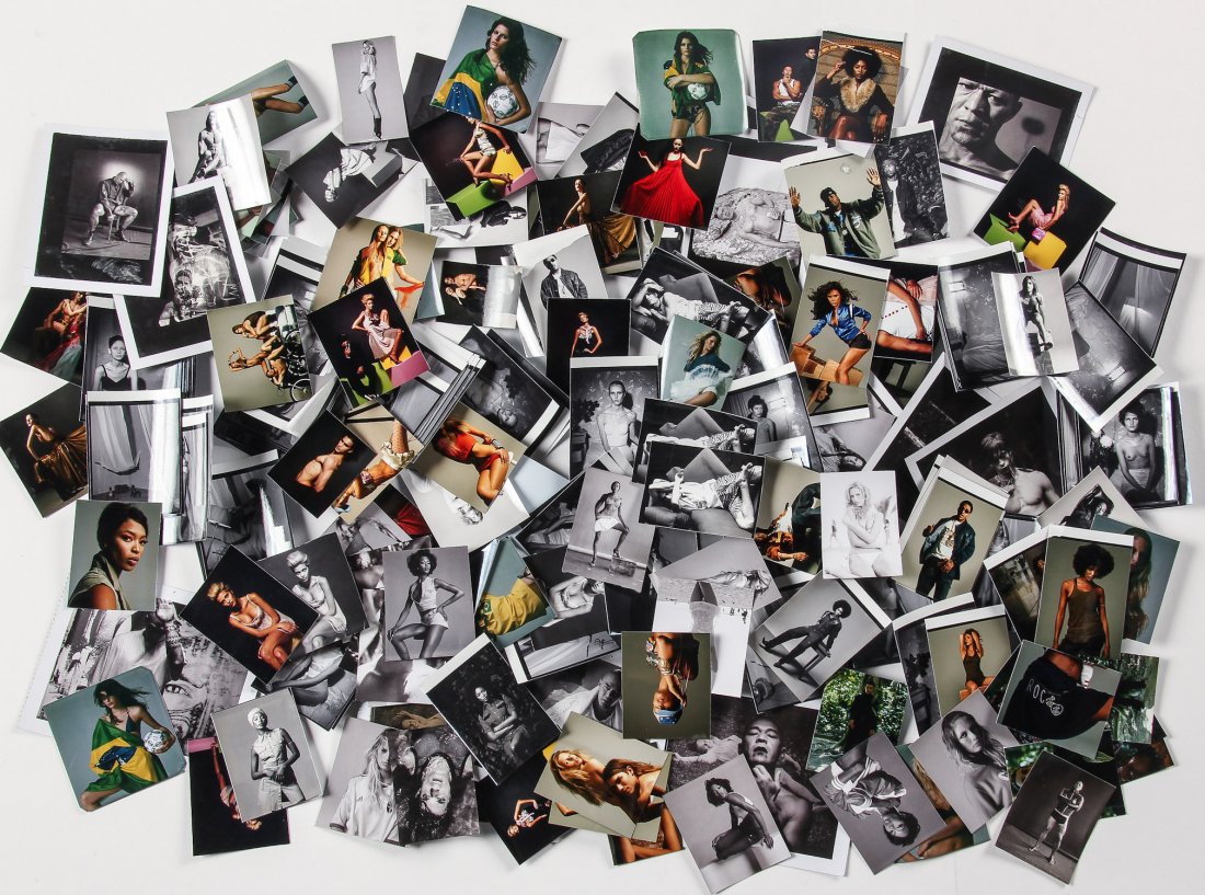 Paul Rowland Studio Archive: Over 200 Photographs: Paul Rowland Studio Photography Archive: 243 assorted Polaroid and Fujifilm instant prints. Largest Size: 4" x 5" (10 x 13 cm). NOTE: MC and its consignors make no warranty or representation, express 