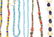 12 Strands Venetian/African Trade Beads - 3