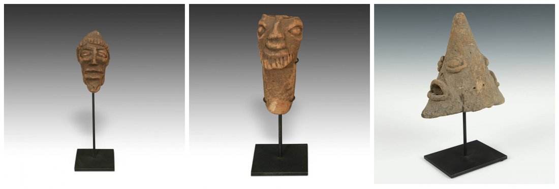 3 Koma Funerary Figures, 13th-17th C. (1 of 10)