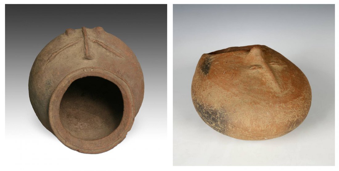 2 Igbo Anthropomorphic Ceremonial Vessels (1 of 10)