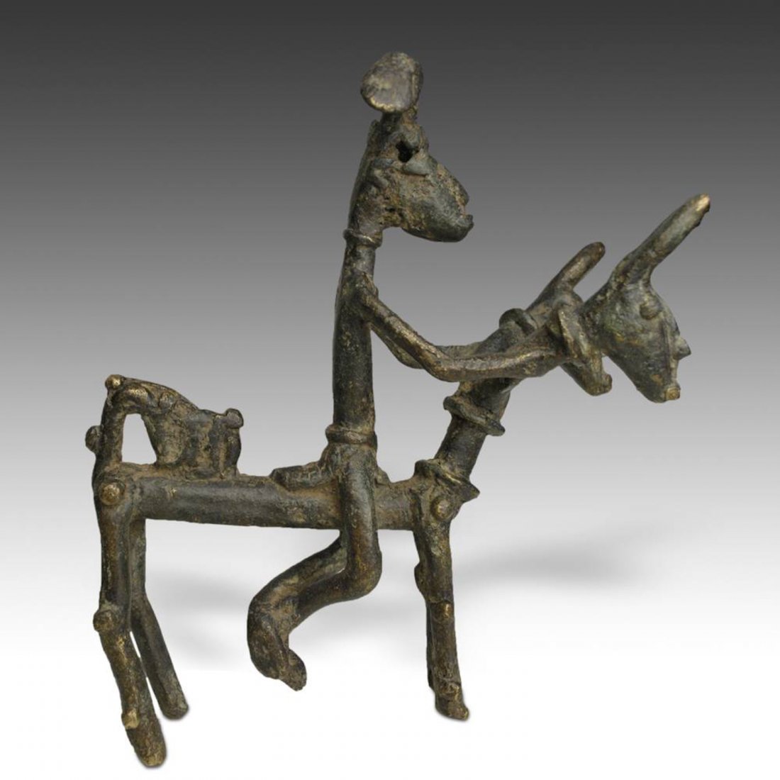 Djenne Two Headed Rider, 19th C. (1 of 4)