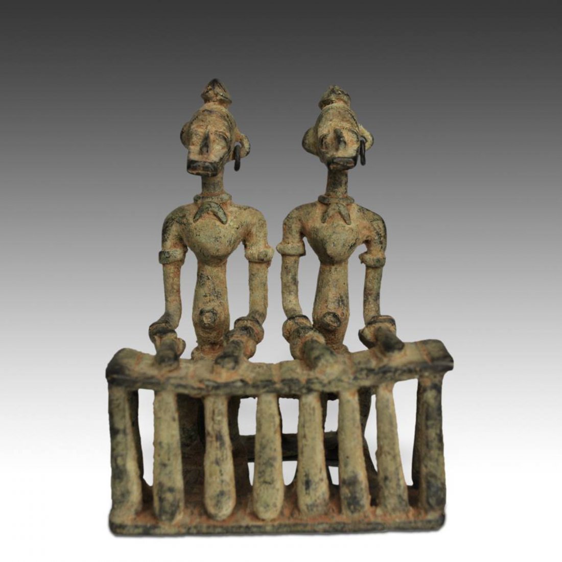 Senufo Bronze Balafon Musicians (1 of 3)