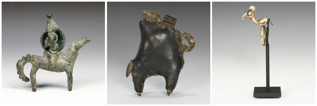 3 African Kotoko Metalware Artifacts (1 of 10)