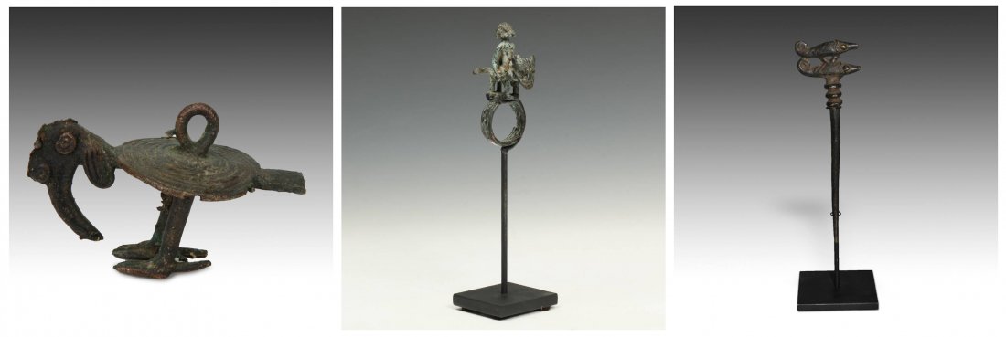 3 African Metalware Artifacts (1 of 10)