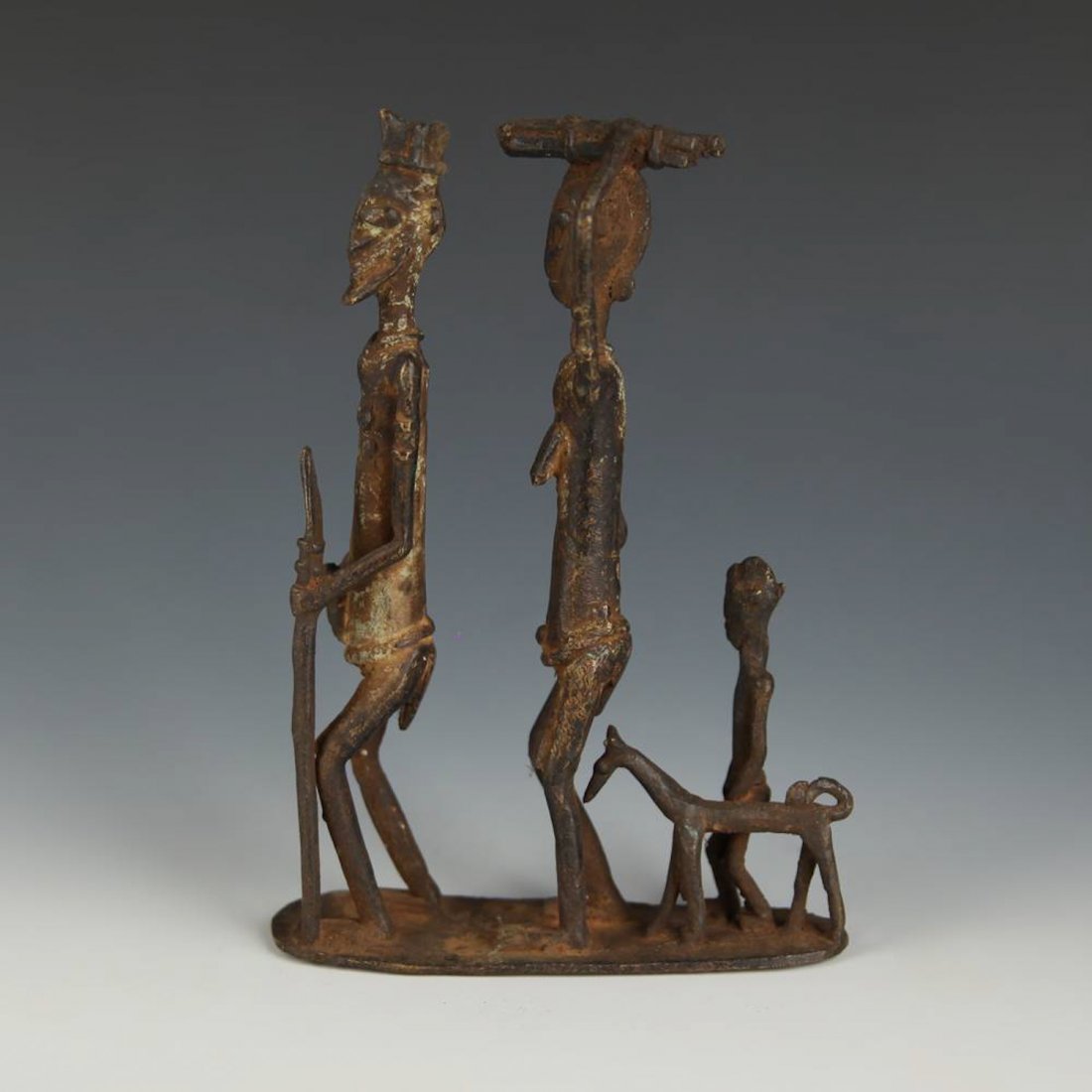 Dogon Family Procession Figural Group (1 of 8)