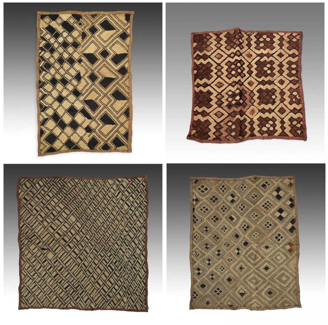 4 Kuba Shoowa Cloth Prestige Panels (1 of 9)