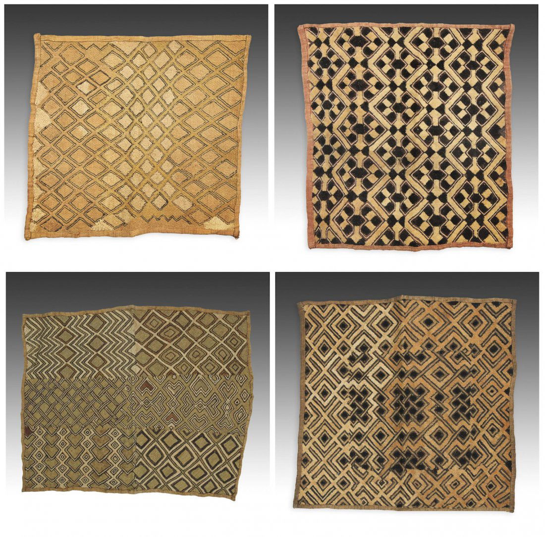 4 Kuba Shoowa Cloth Prestige Panels (1 of 8)