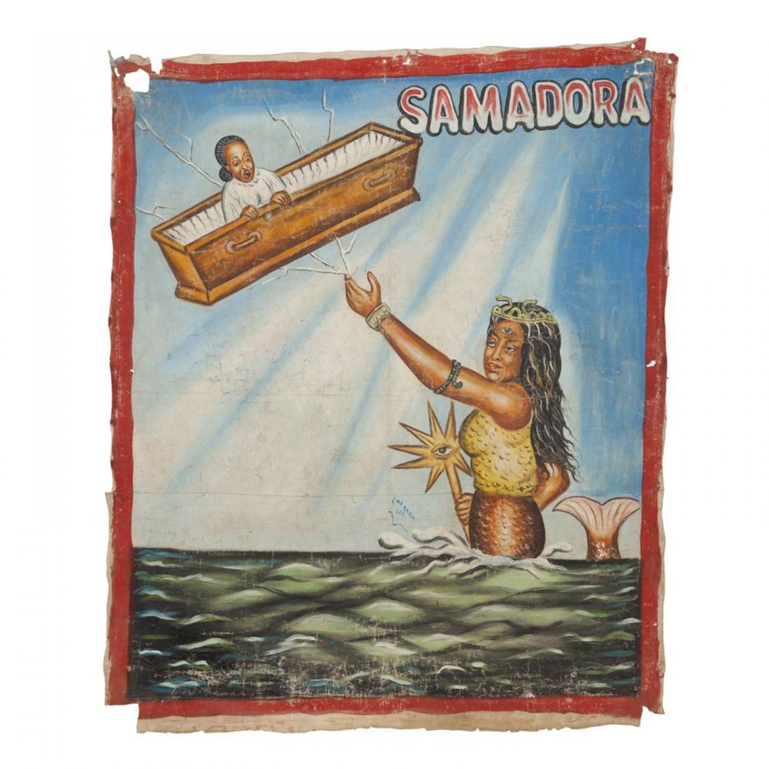 Vintage Ghanaian Movie Poster, "Samadora" (1 of 4)