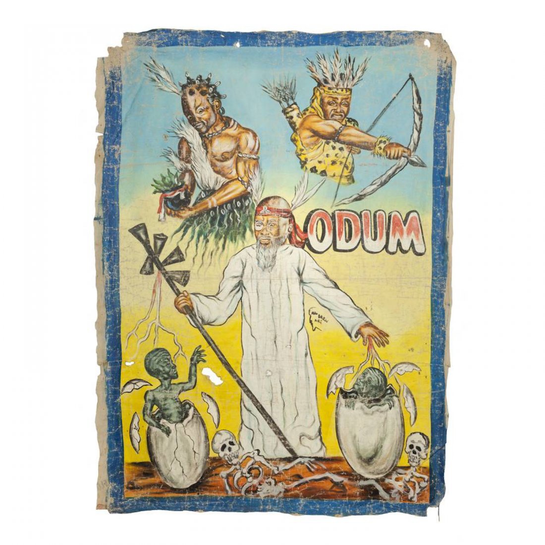 Vintage Ghanaian Movie Poster, "Odum" (1 of 6)