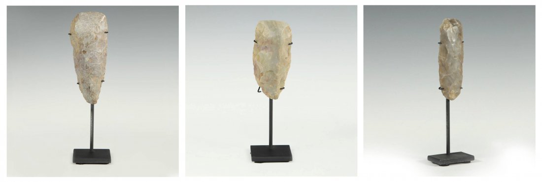 3 Prehistoric Gao Knapped Stone Knives (1 of 10)