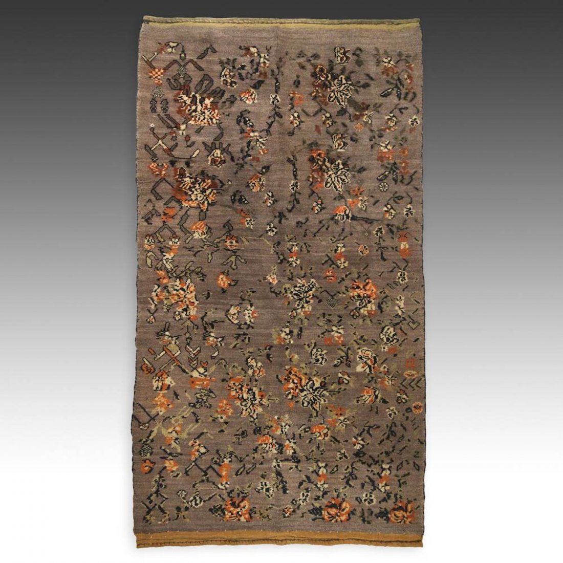 Turkish Konya Rug: 93"x 52" (132 x 236 cm) (1 of 1)