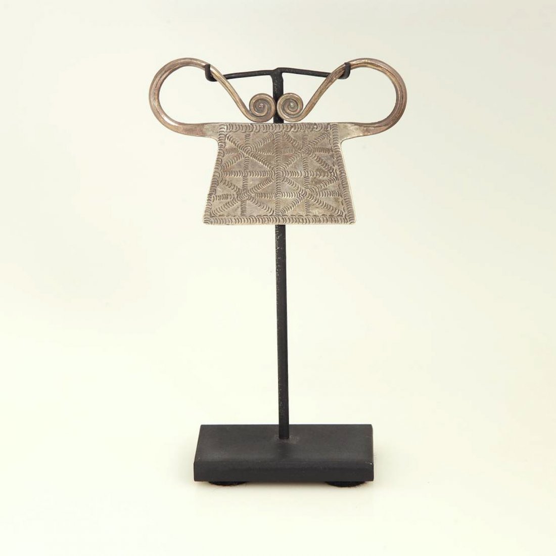 19th C. Miao / Hmong Minority Silver Spirit Lock (1 of 6)