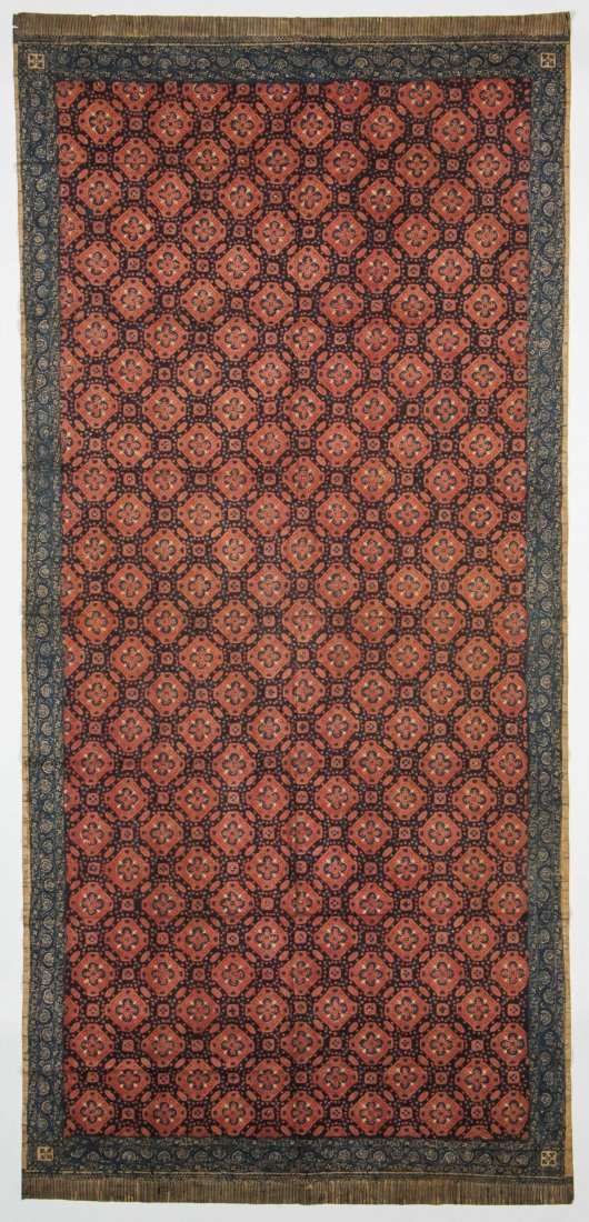Jambi Batik, Indonesia, C. 1900: Jambi Batik, Indonesia, cotton, wax resist, C. 1900. Size: 35.5" x 76.5" (90 x 194 cm).